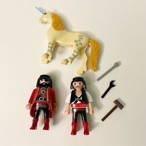 Playmobil Figures Pirates and Unicorn